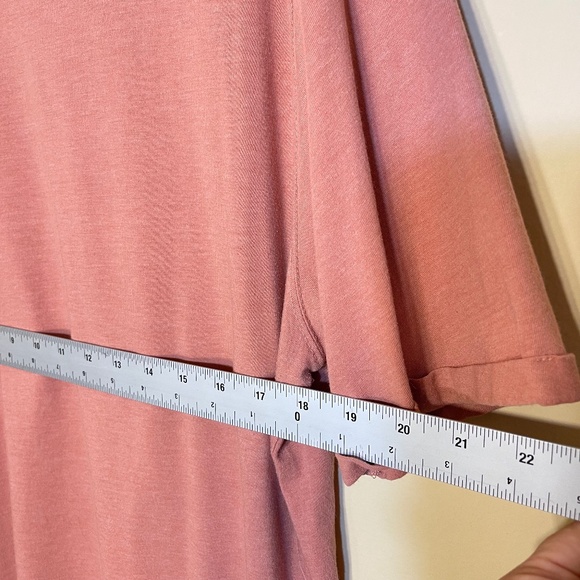 Salmon Crew Neck T-Shirt - Picture 4 of 6